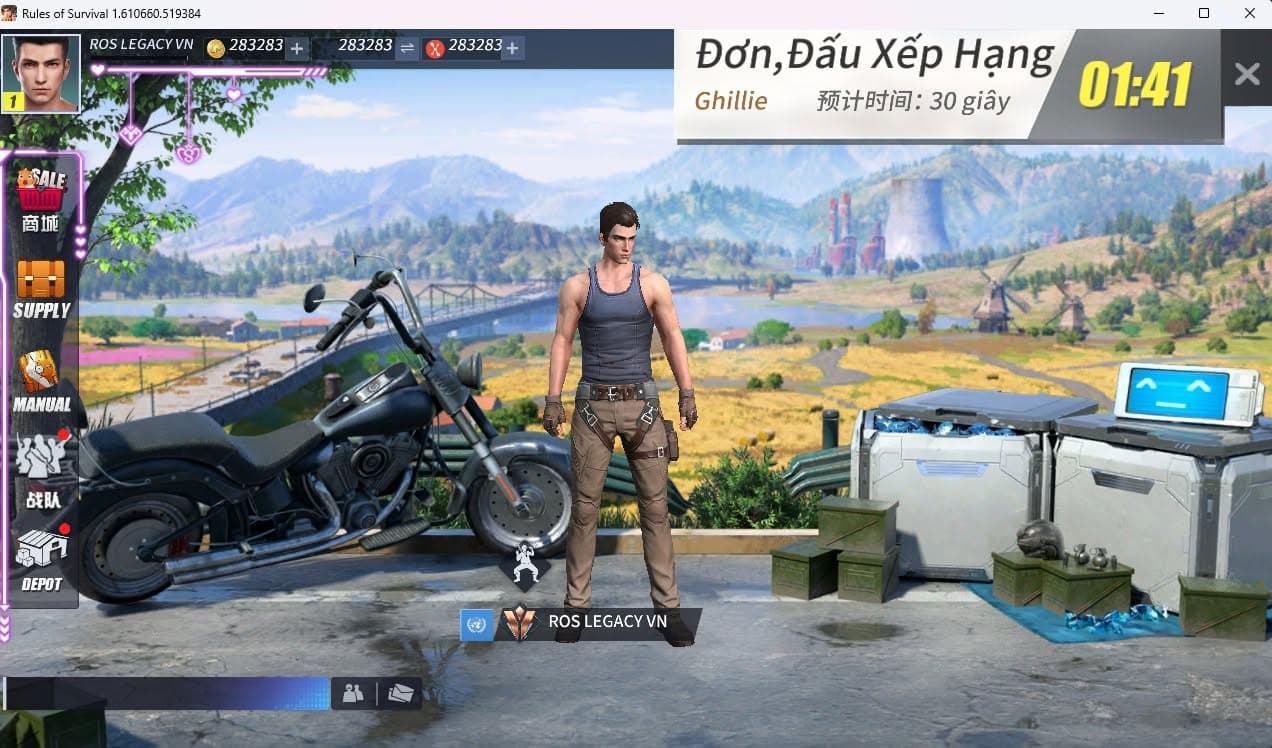 ROS Legacy gameplay